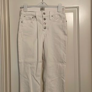 J. Crew 10” Billie demi boot crop jeans